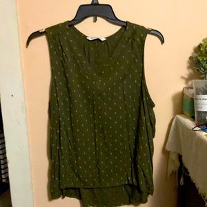 Women’s sleeveless Sonoma top extra large